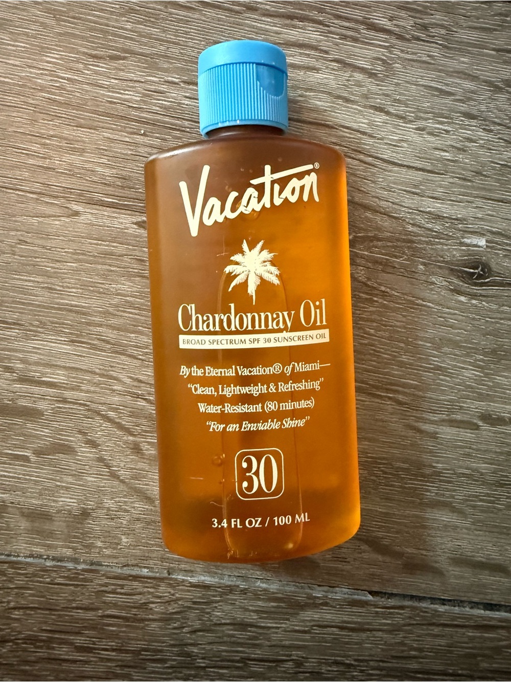 Chardonnay oil - Vacation